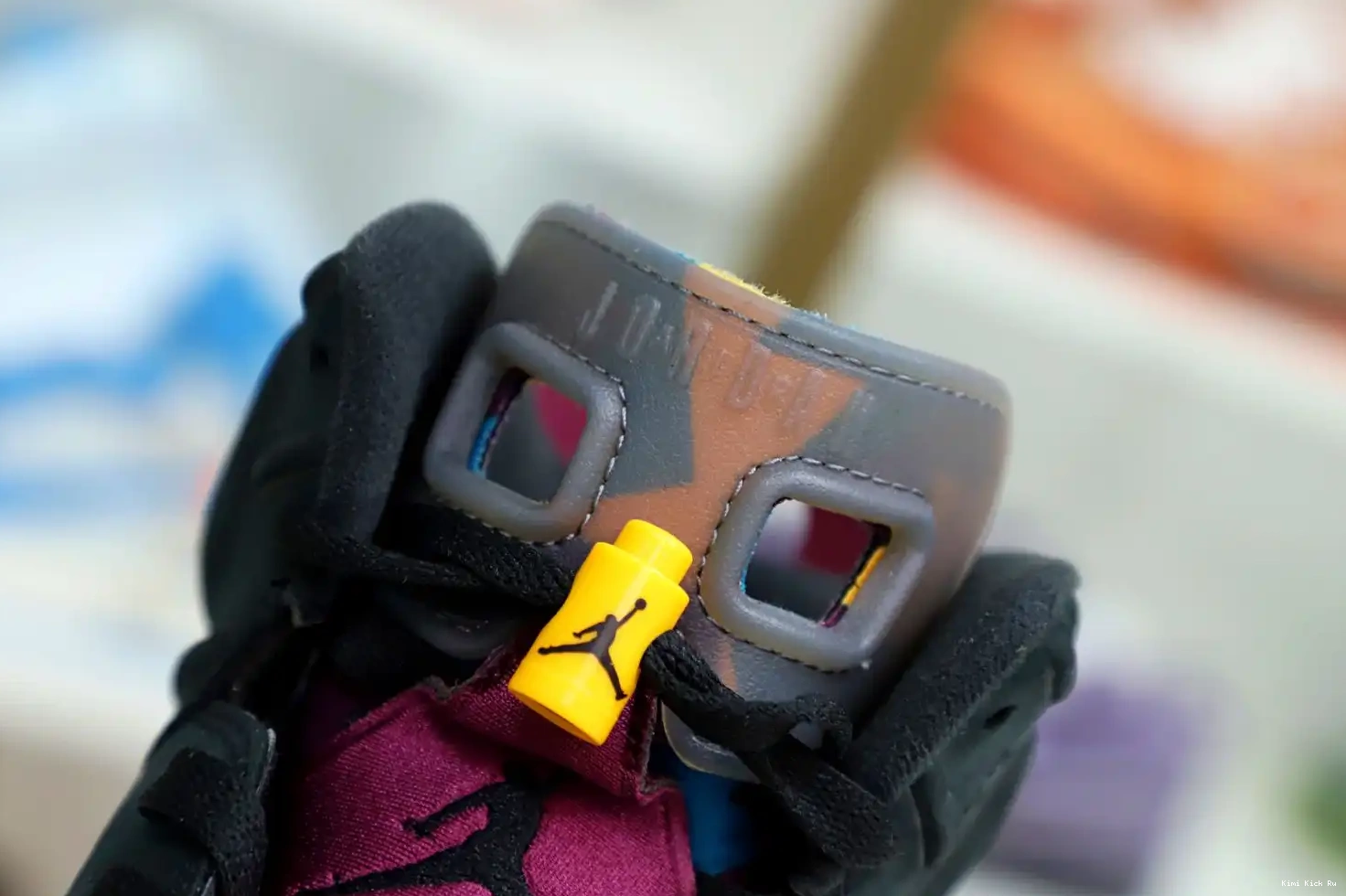 6 JORDAN RETRO BORDEAUX Kimikick AIR 0512